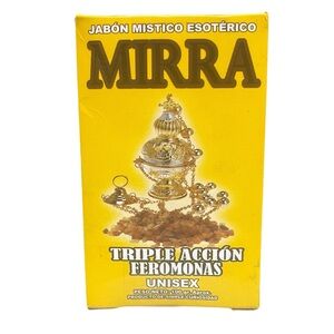 Myrrh mystic esoteric bar soap / jabón de mirra místico esotérico